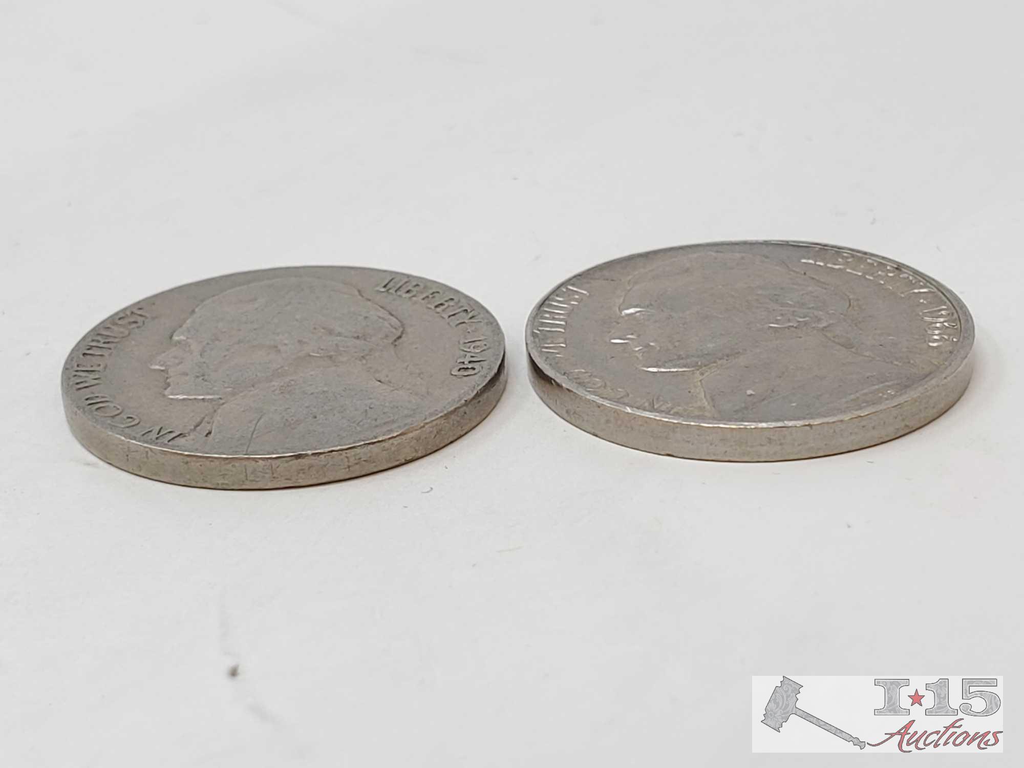 46 Jefferson Nickels