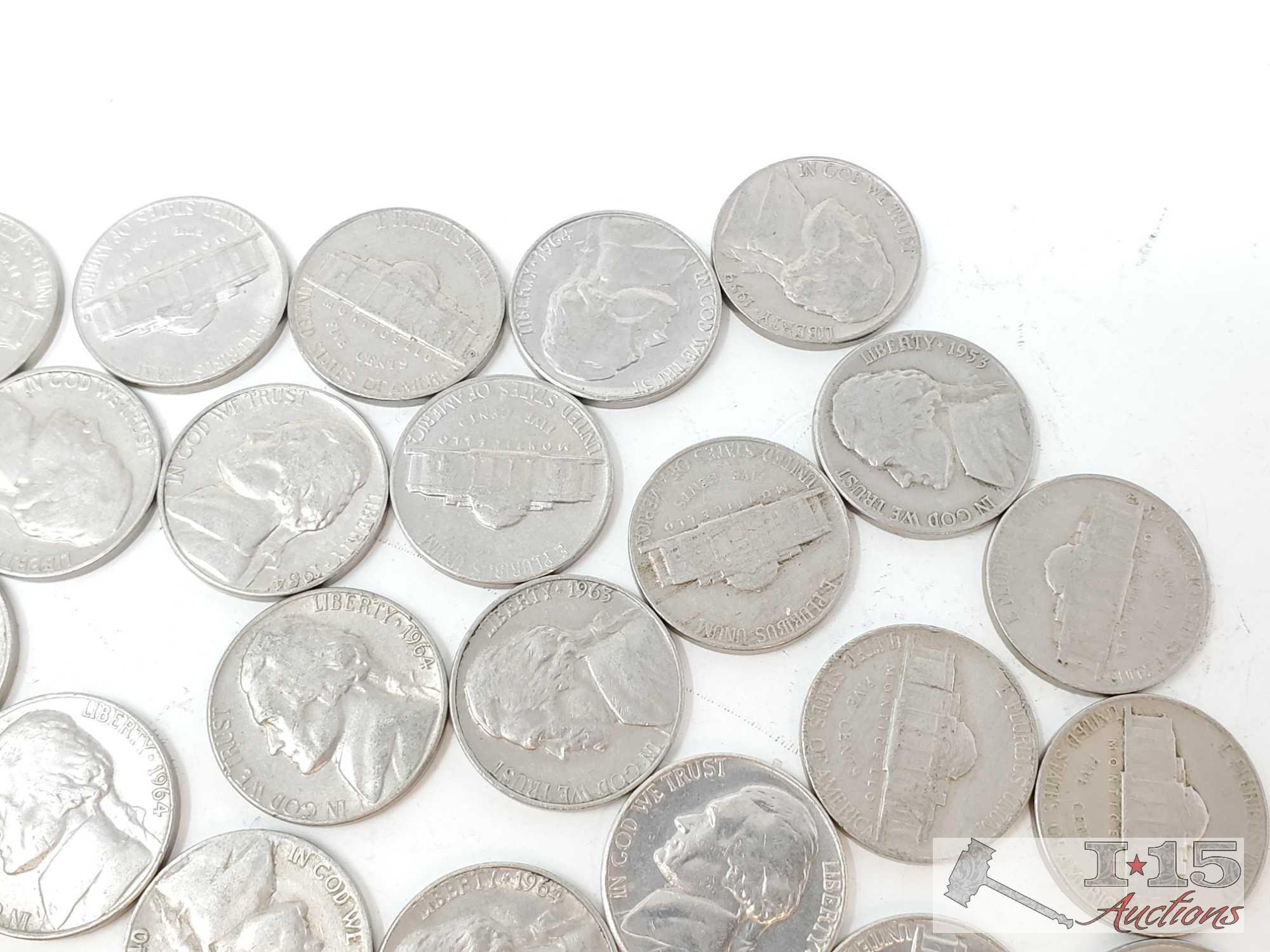 46 Jefferson Nickels