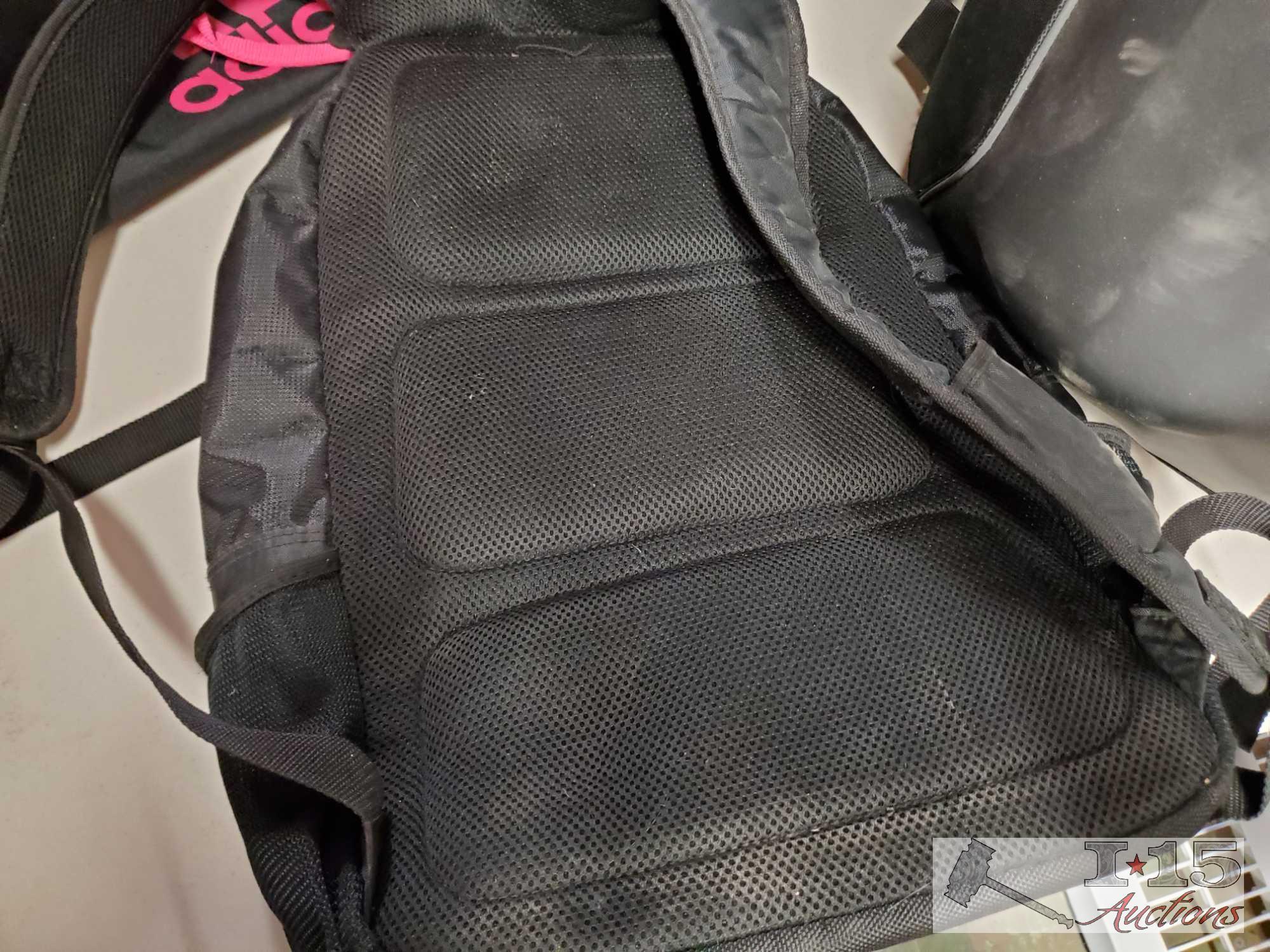3 Backpacks And Duffle Bag