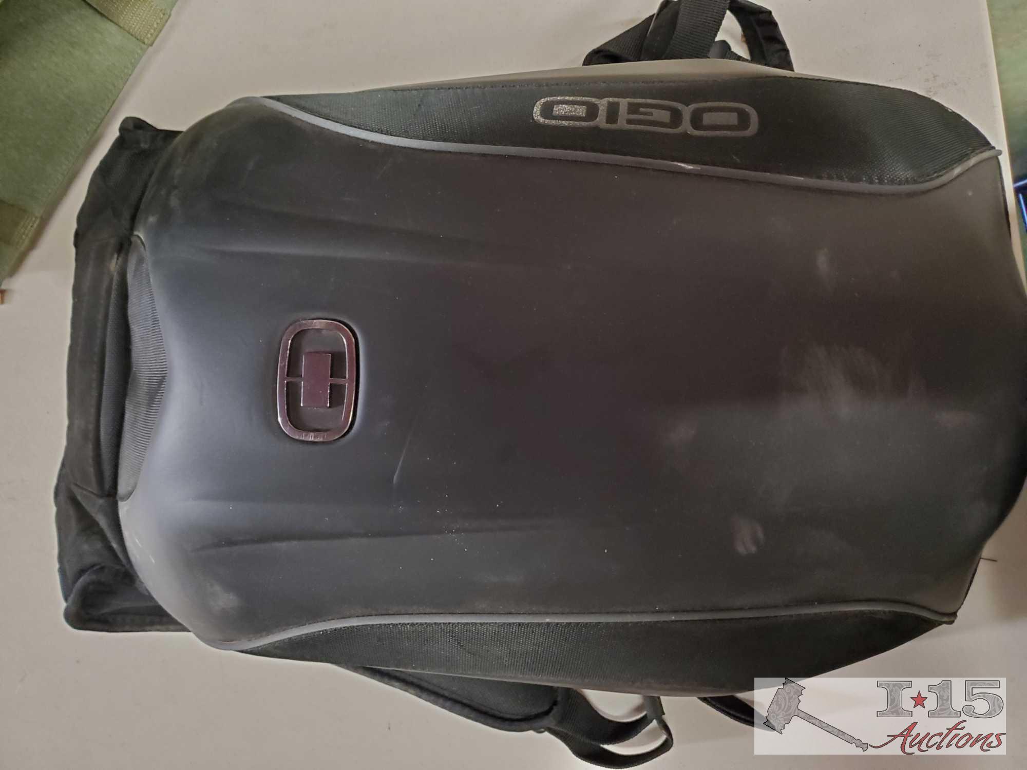 3 Backpacks And Duffle Bag
