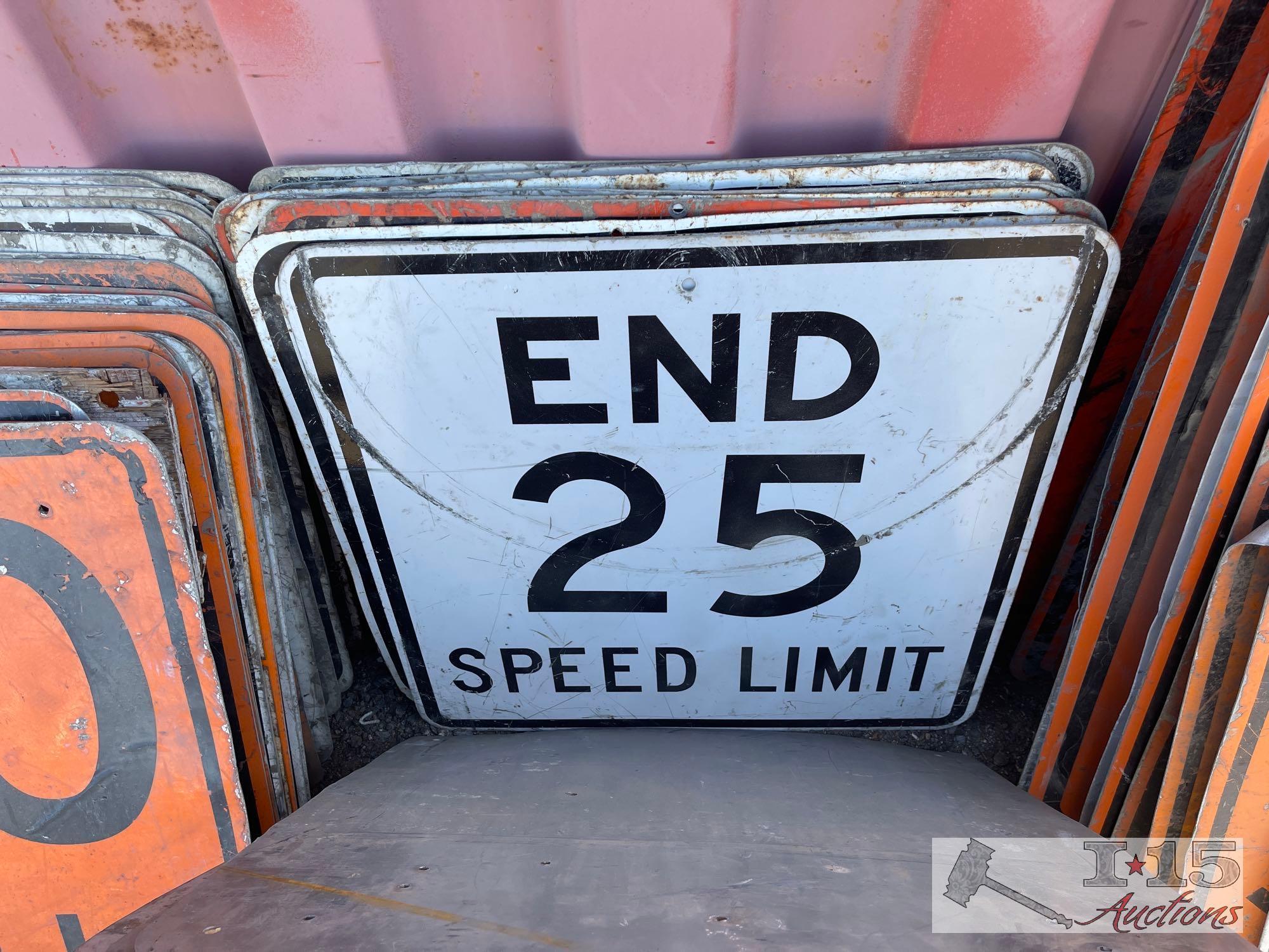 Assortment Of Traffic Signs