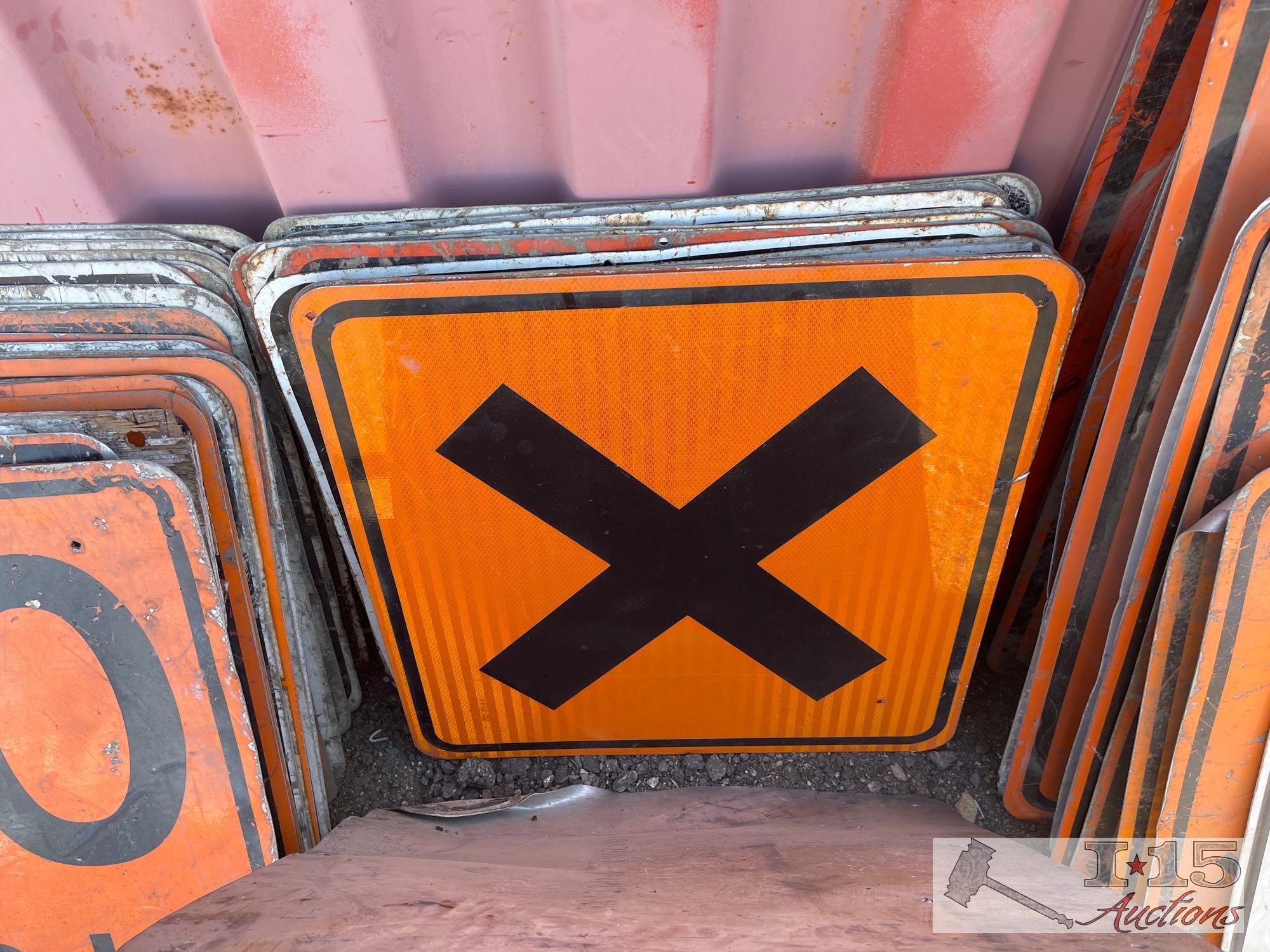 Assortment Of Traffic Signs