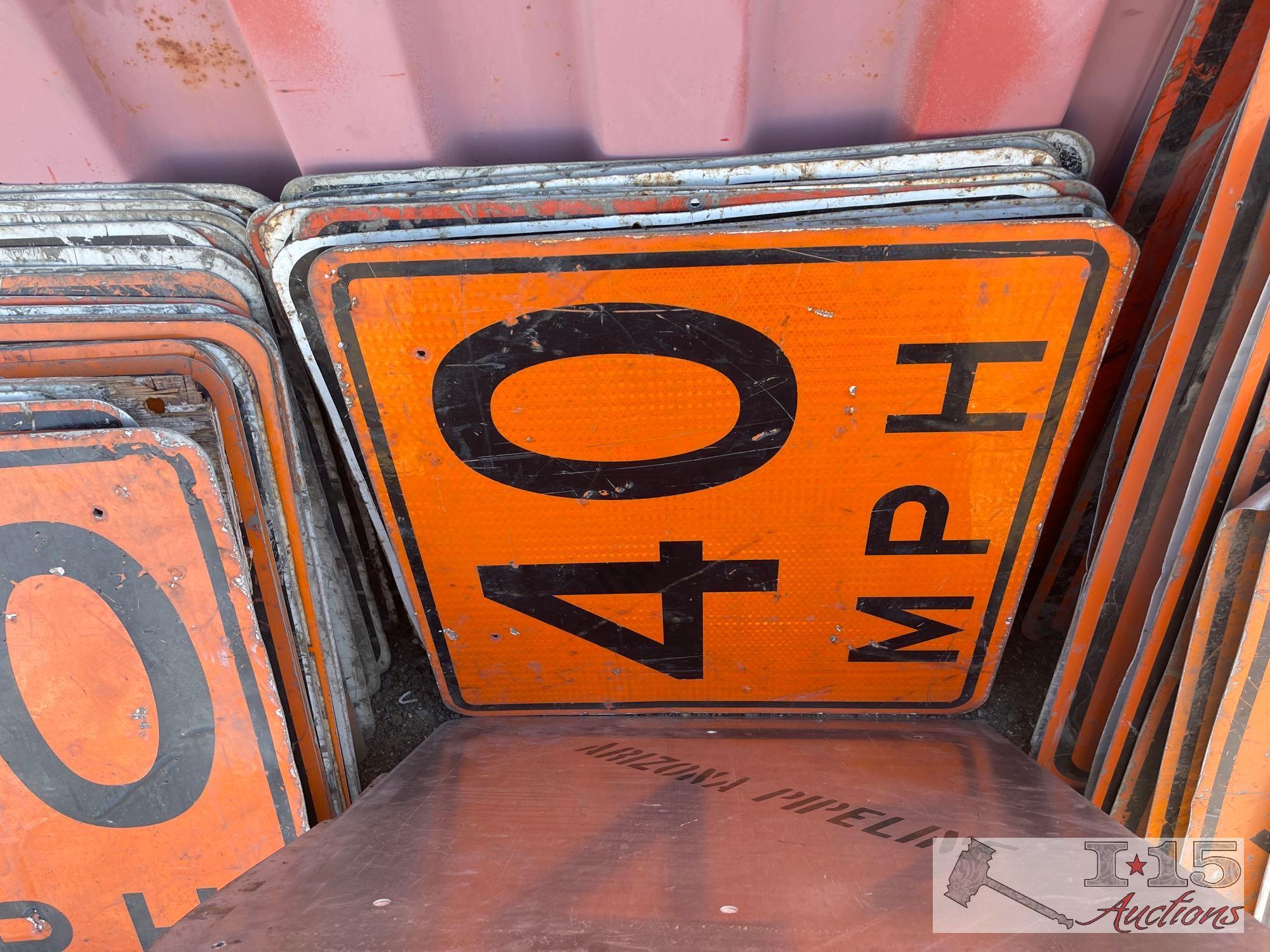 Assortment Of Traffic Signs