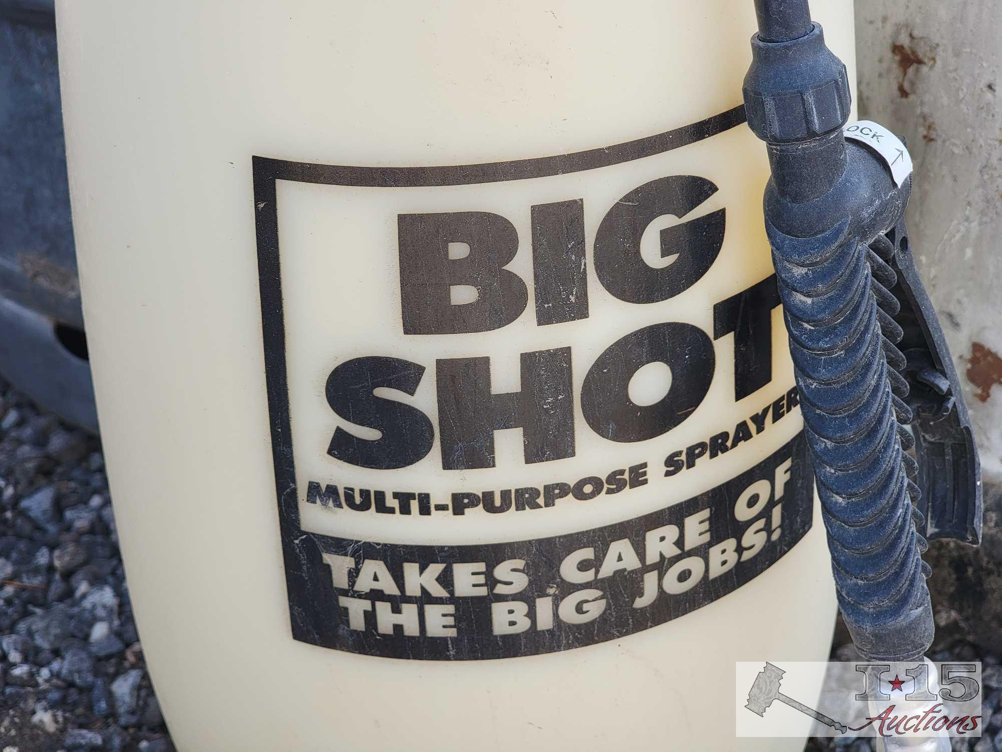 (2) 15.5 U.S. Gallon Beer Kegs, Carbon Dioxide Tank and Multi-Purpose Sprayer