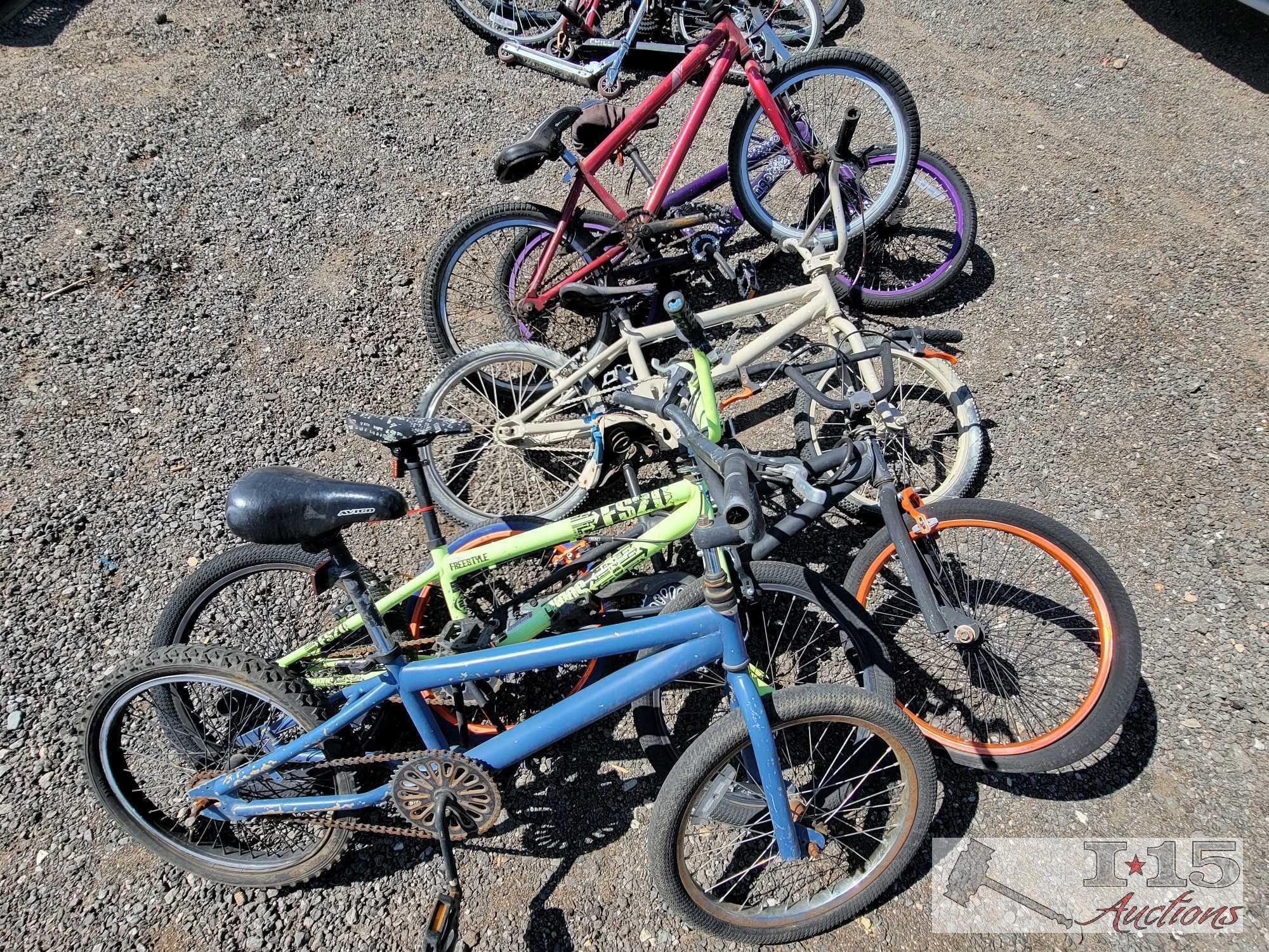 (6) BMX Bicycles