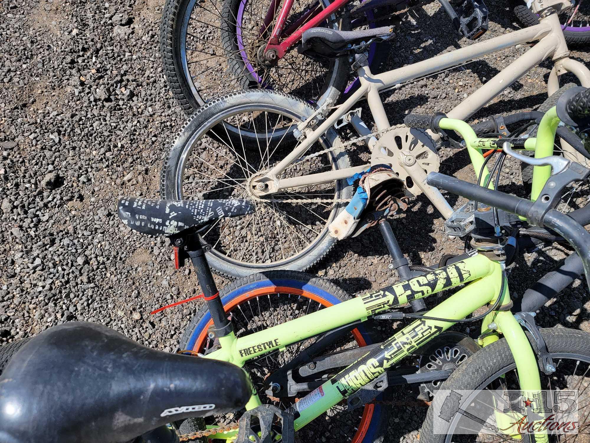 (6) BMX Bicycles