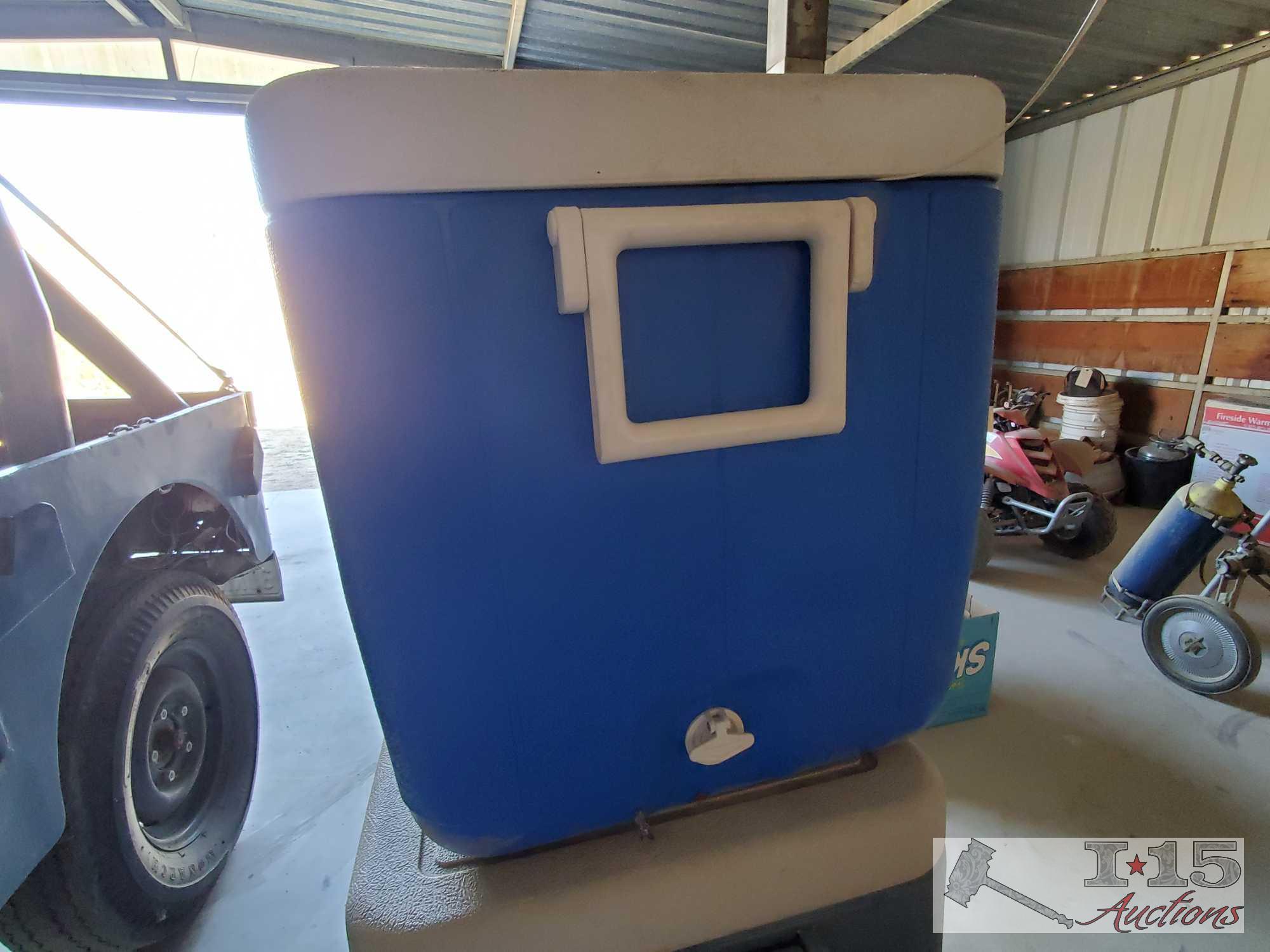 (3) Coleman Polylite 100 Coolers