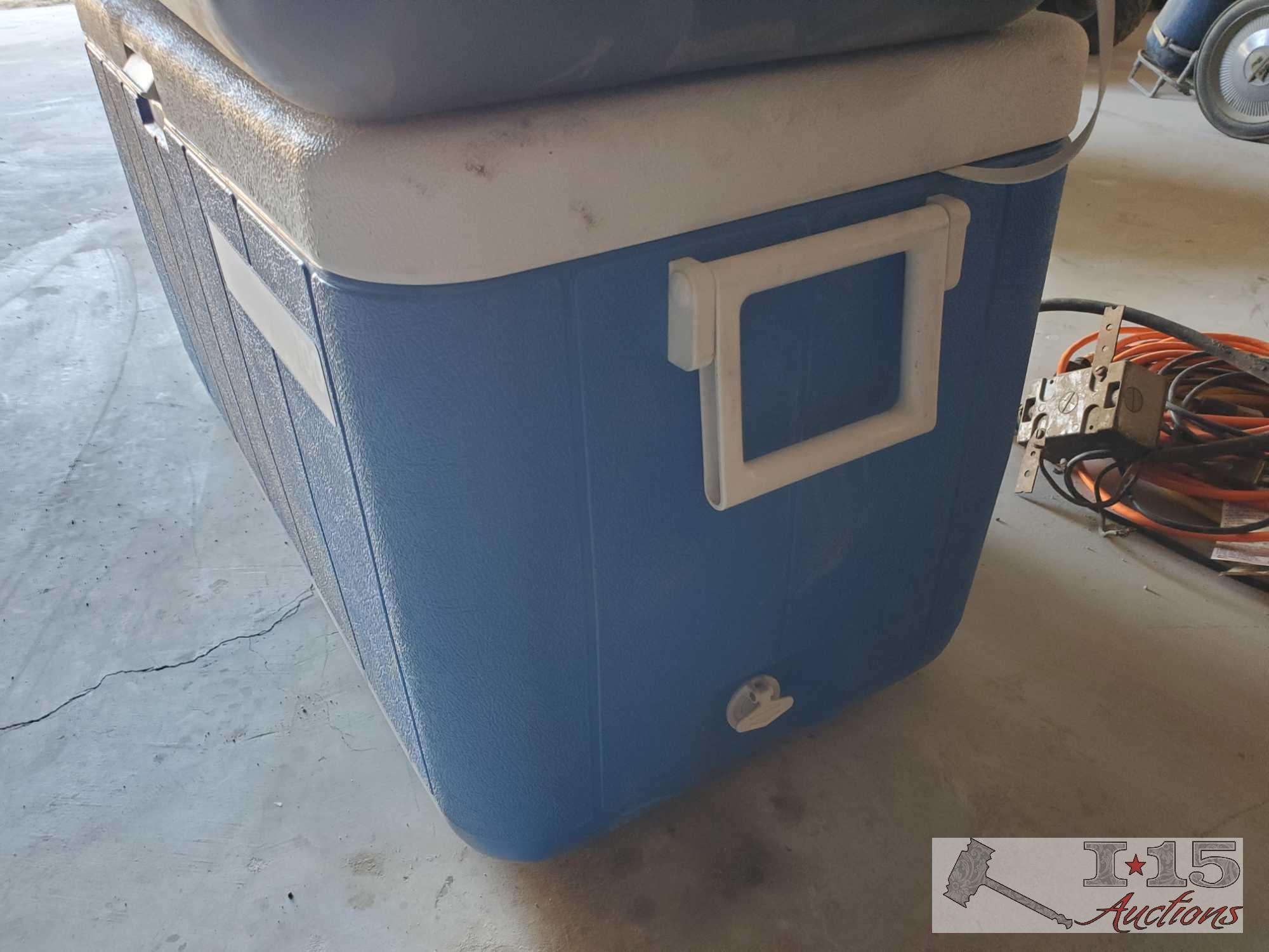 (3) Coleman Polylite 100 Coolers