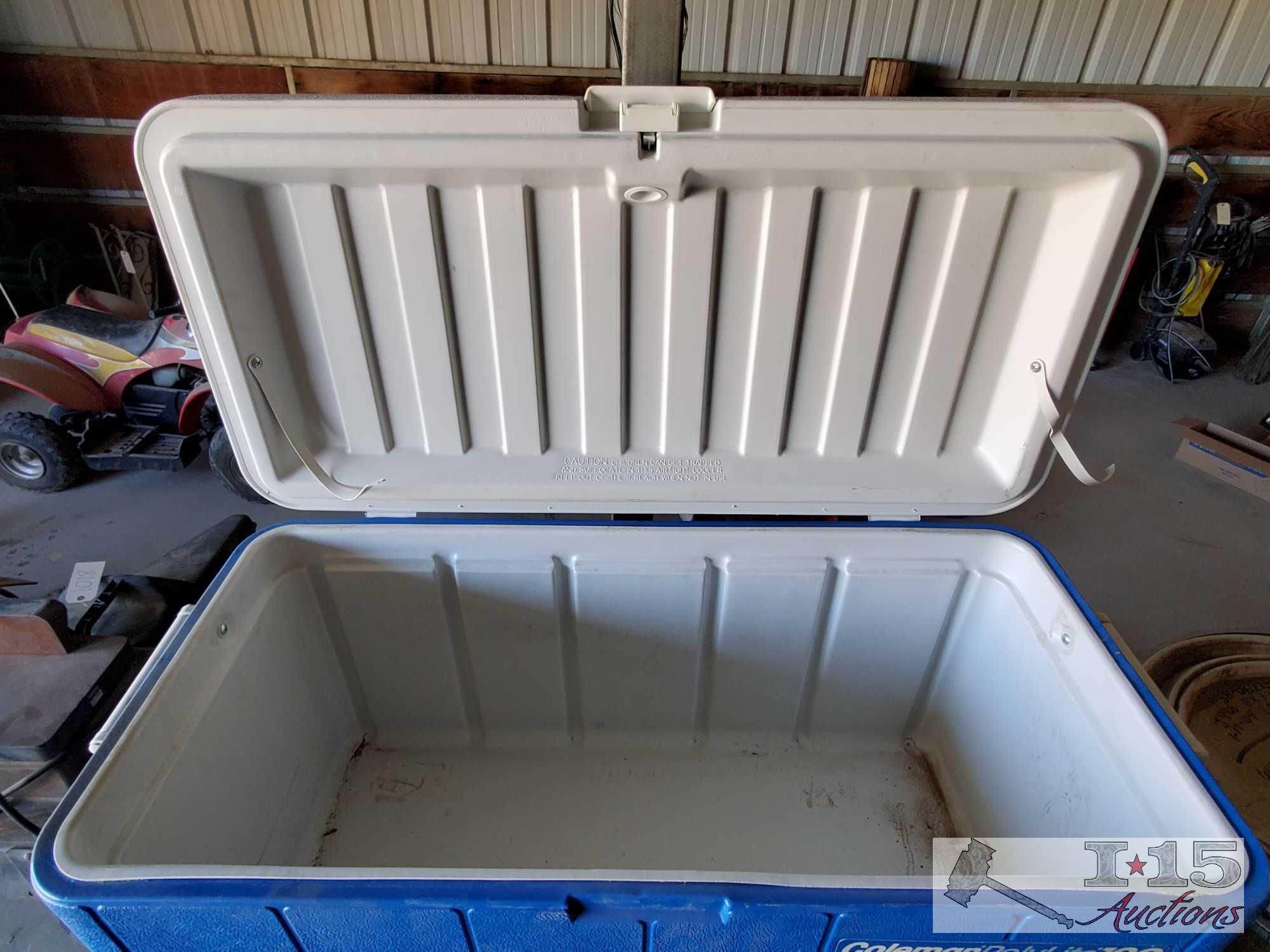 (3) Coleman Polylite 100 Coolers