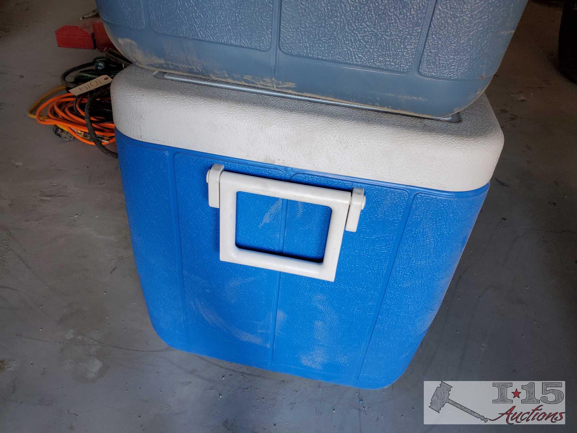 (3) Coleman Polylite 100 Coolers