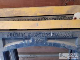 (2) Folding Sawhorse Juniors