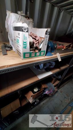 Rags, Bungee Cords, Lantern and More