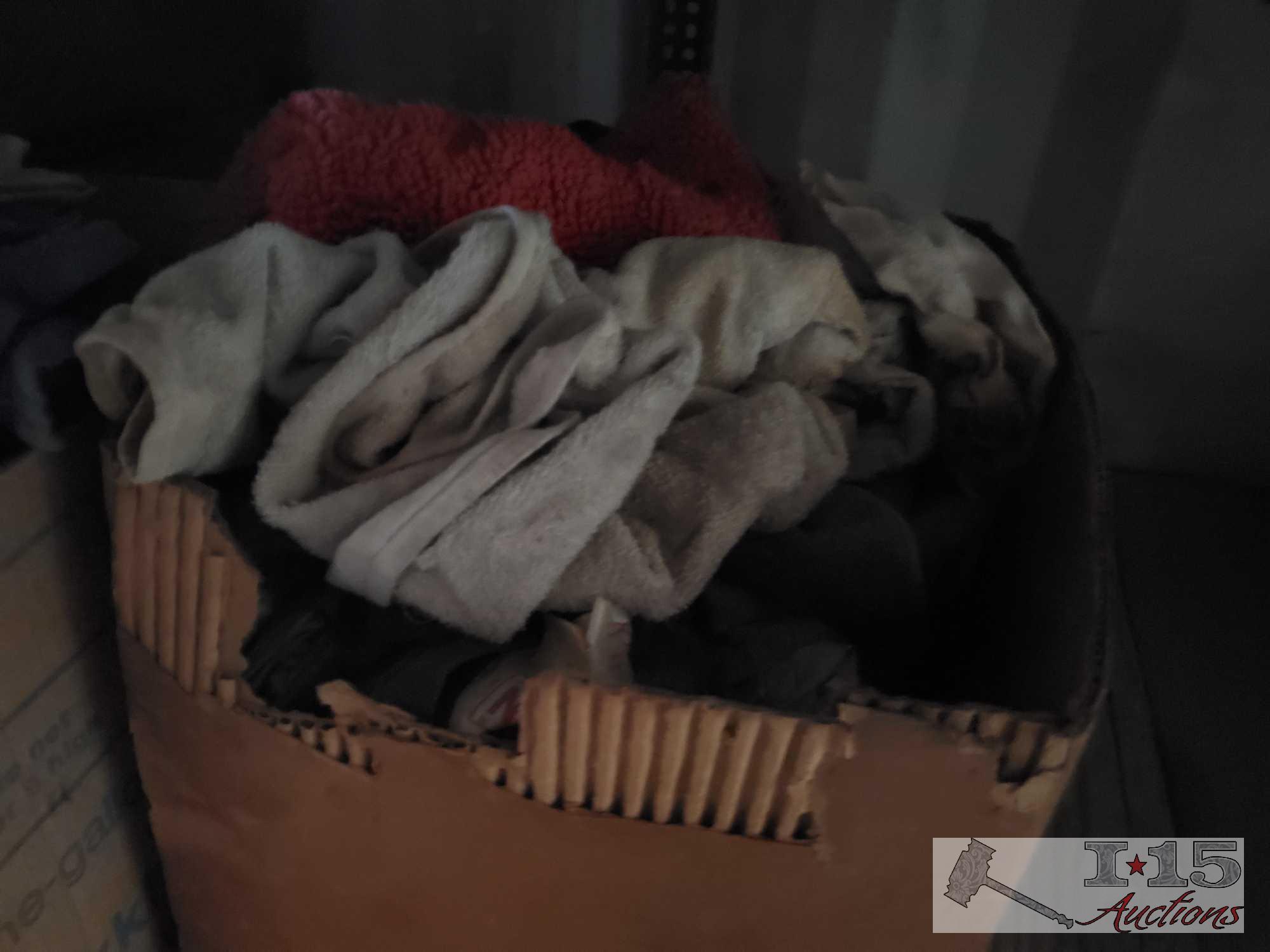 Rags, Bungee Cords, Lantern and More
