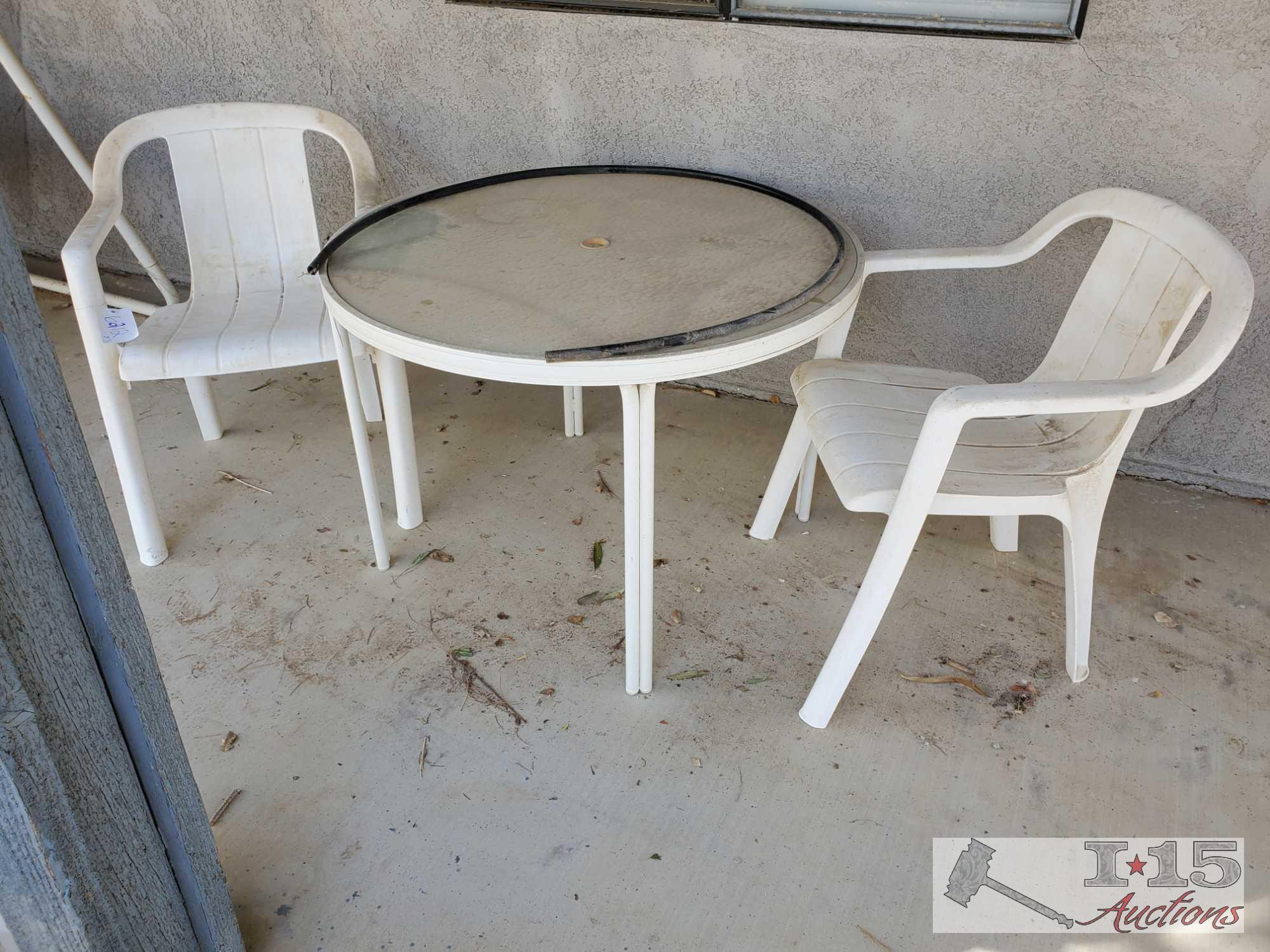 Porch Table and Chairs