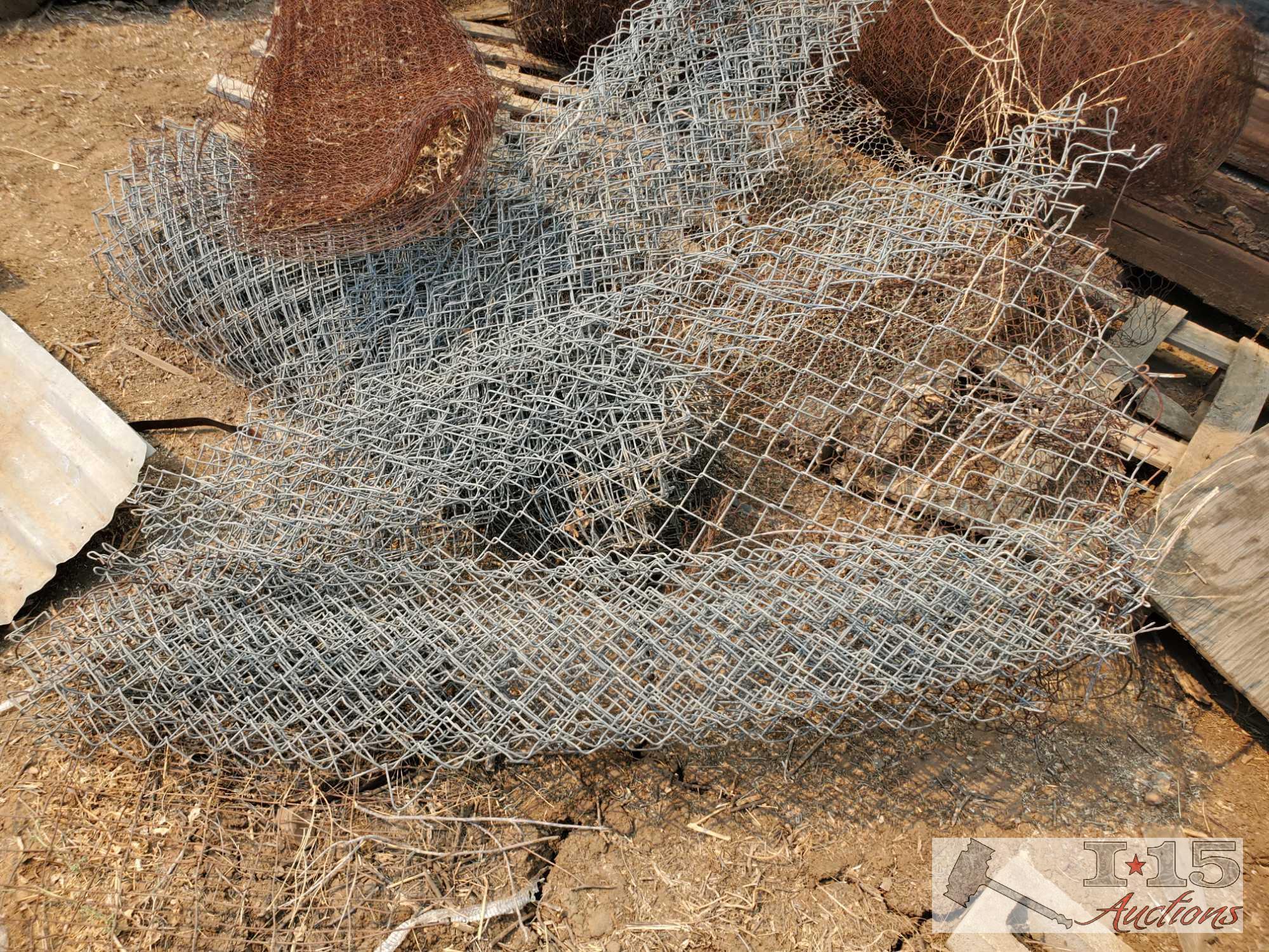 Chain Link And Chicken Wire
