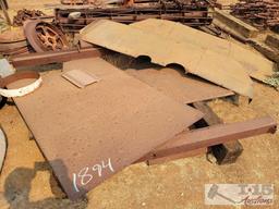 Sheets of Steel, I-Beam and Misc Metal