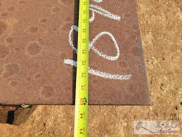 Sheets of Steel, I-Beam and Misc Metal