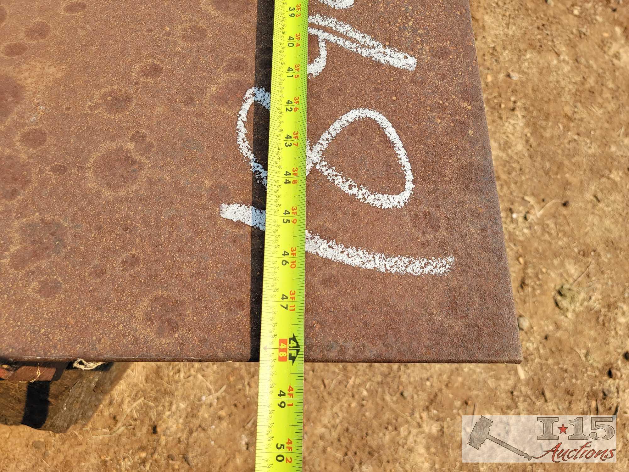 Sheets of Steel, I-Beam and Misc Metal
