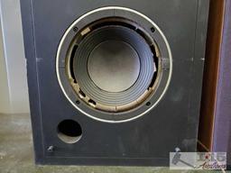 2 JBL L19 System Impedence 8 Ohms Speakers