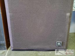 2 JBL L19 System Impedence 8 Ohms Speakers
