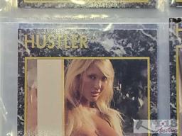 Over 15 Adult SIGNED Magazines, Poster, Calendar & Binder of Hustler Cards