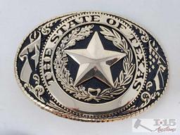 (3) Belt Buckles