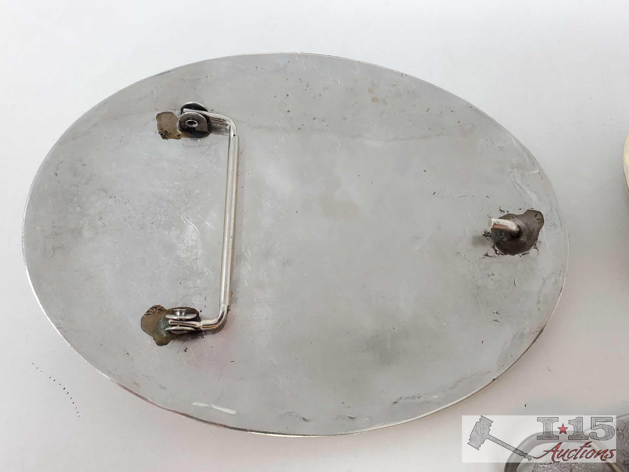 (3) Belt Buckles