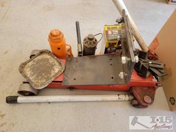 Floor Jack, Three Bottle Jacks