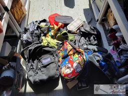 Duffle Bags Backpacks and Camelbacks