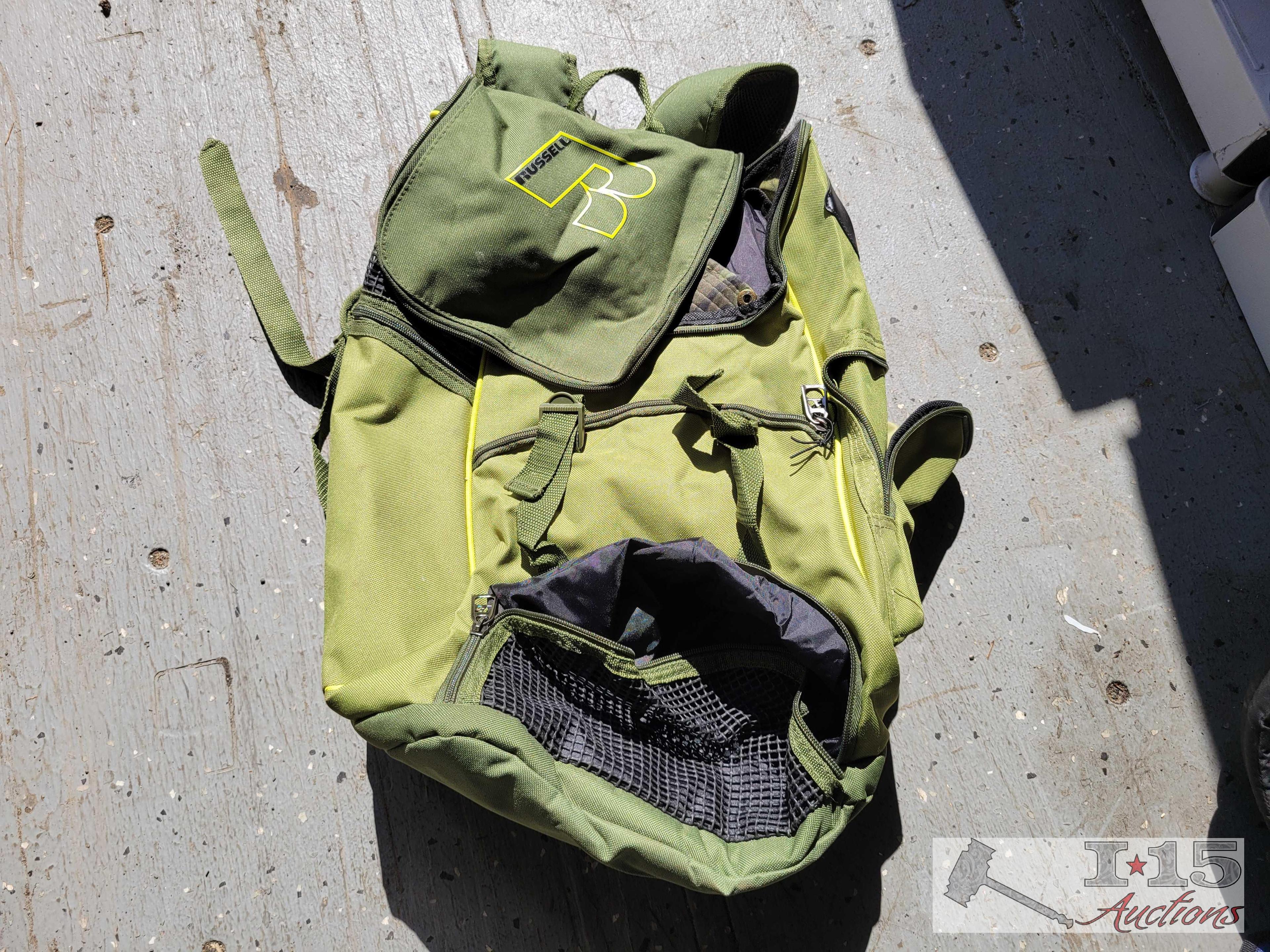 Duffle Bags Backpacks and Camelbacks