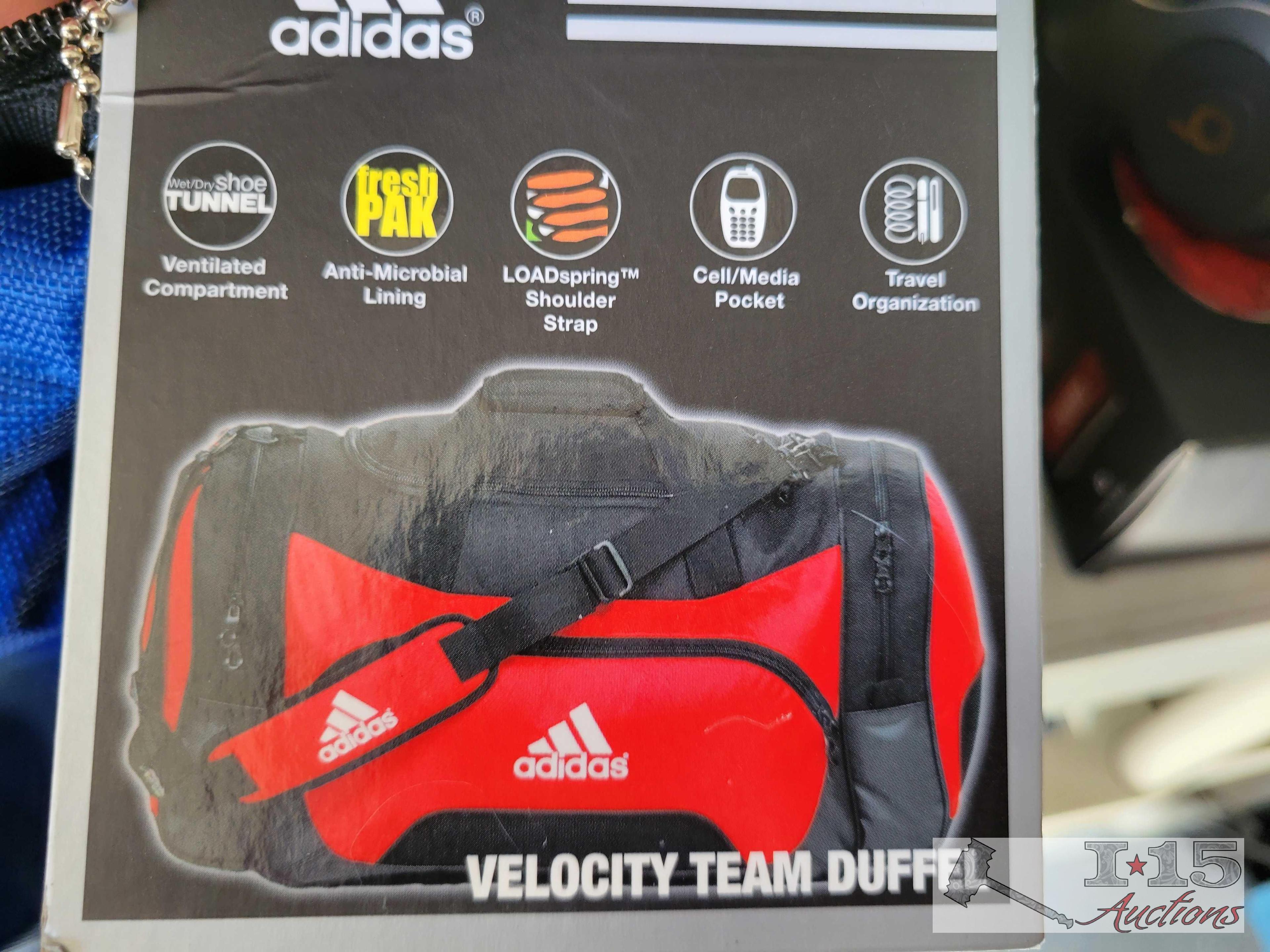 Duffle Bags Backpacks and Camelbacks