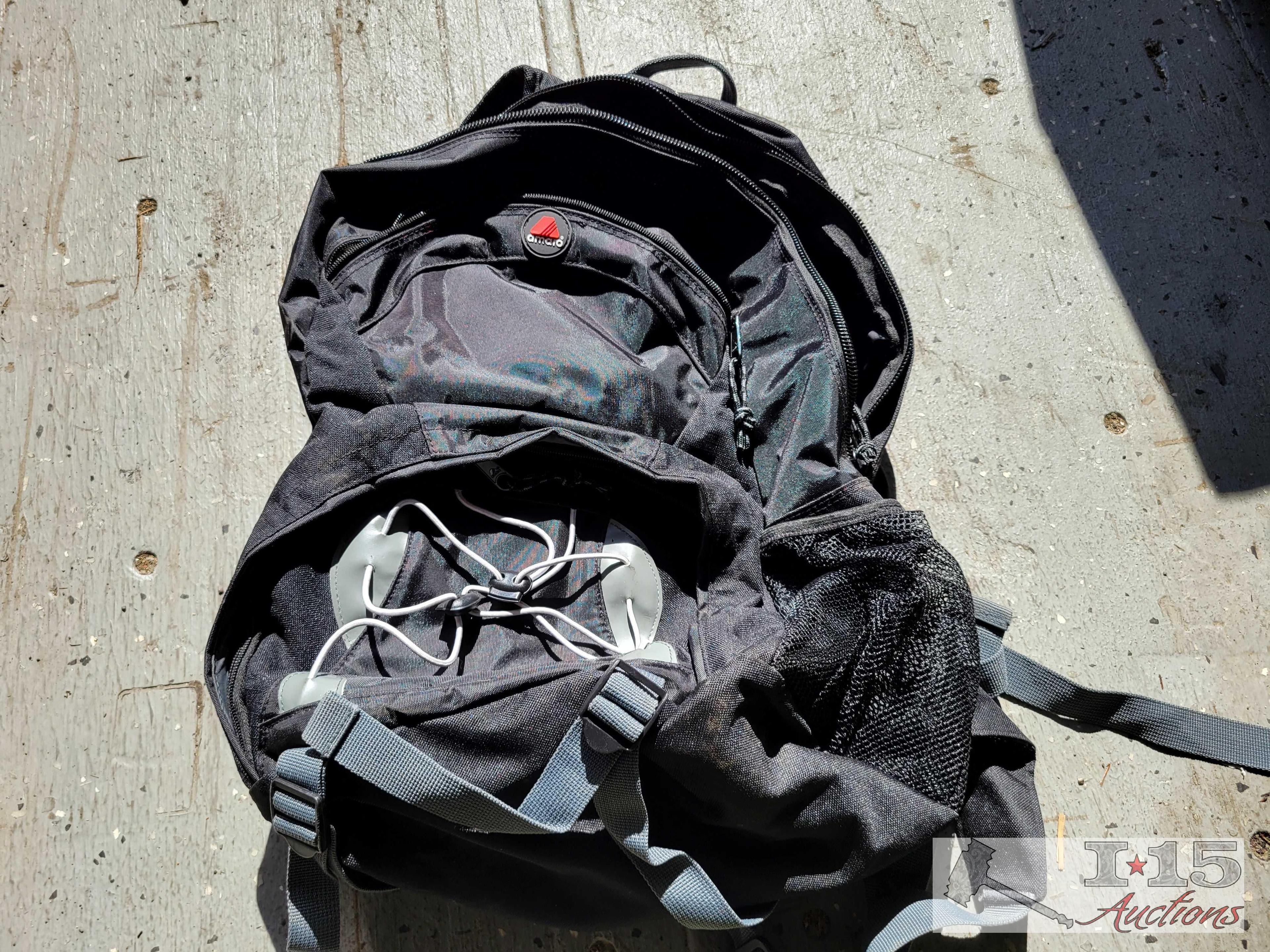 Duffle Bags Backpacks and Camelbacks