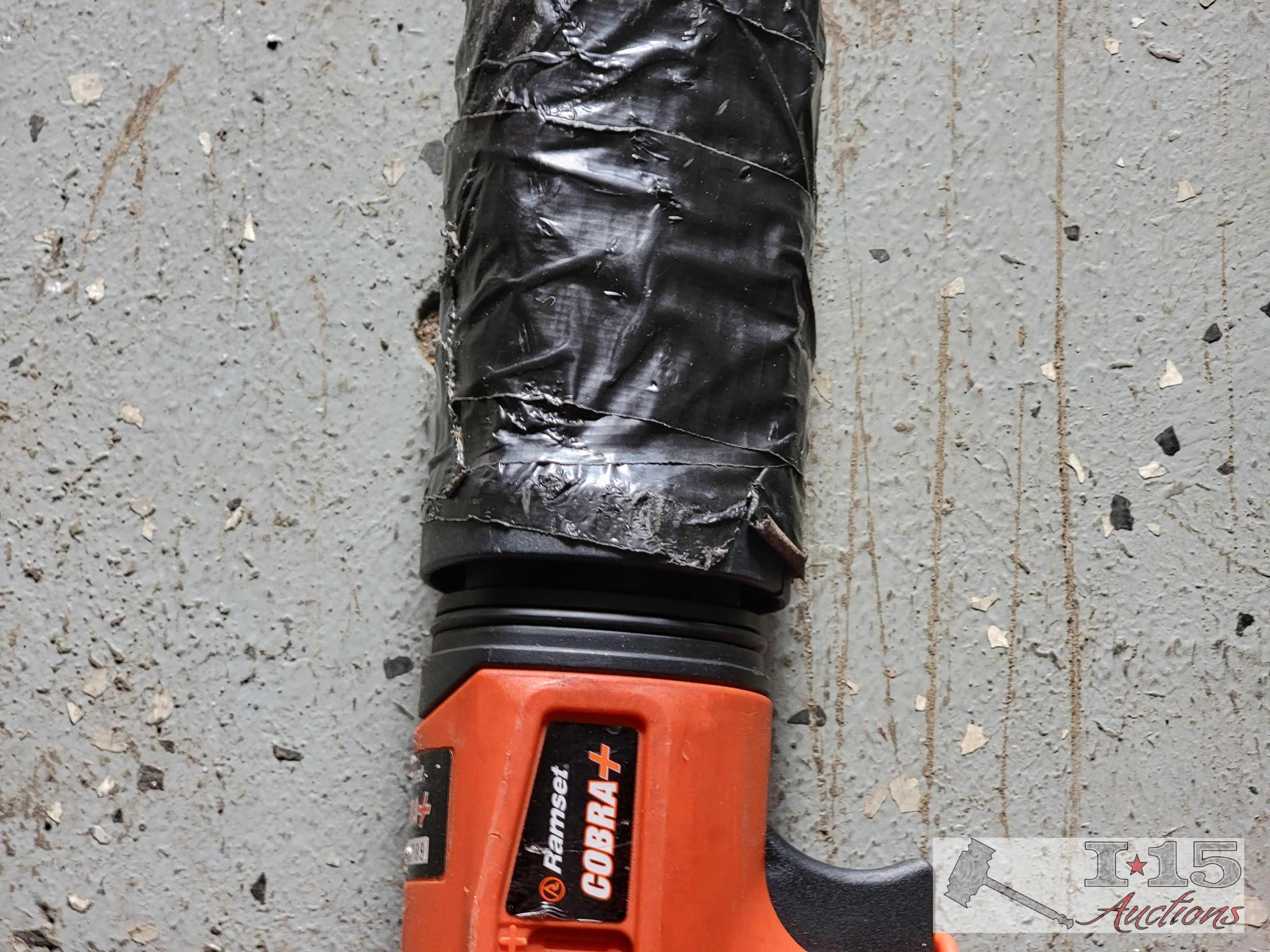 Reciprocating Saw, Grinder, Cobra+ & Batteries