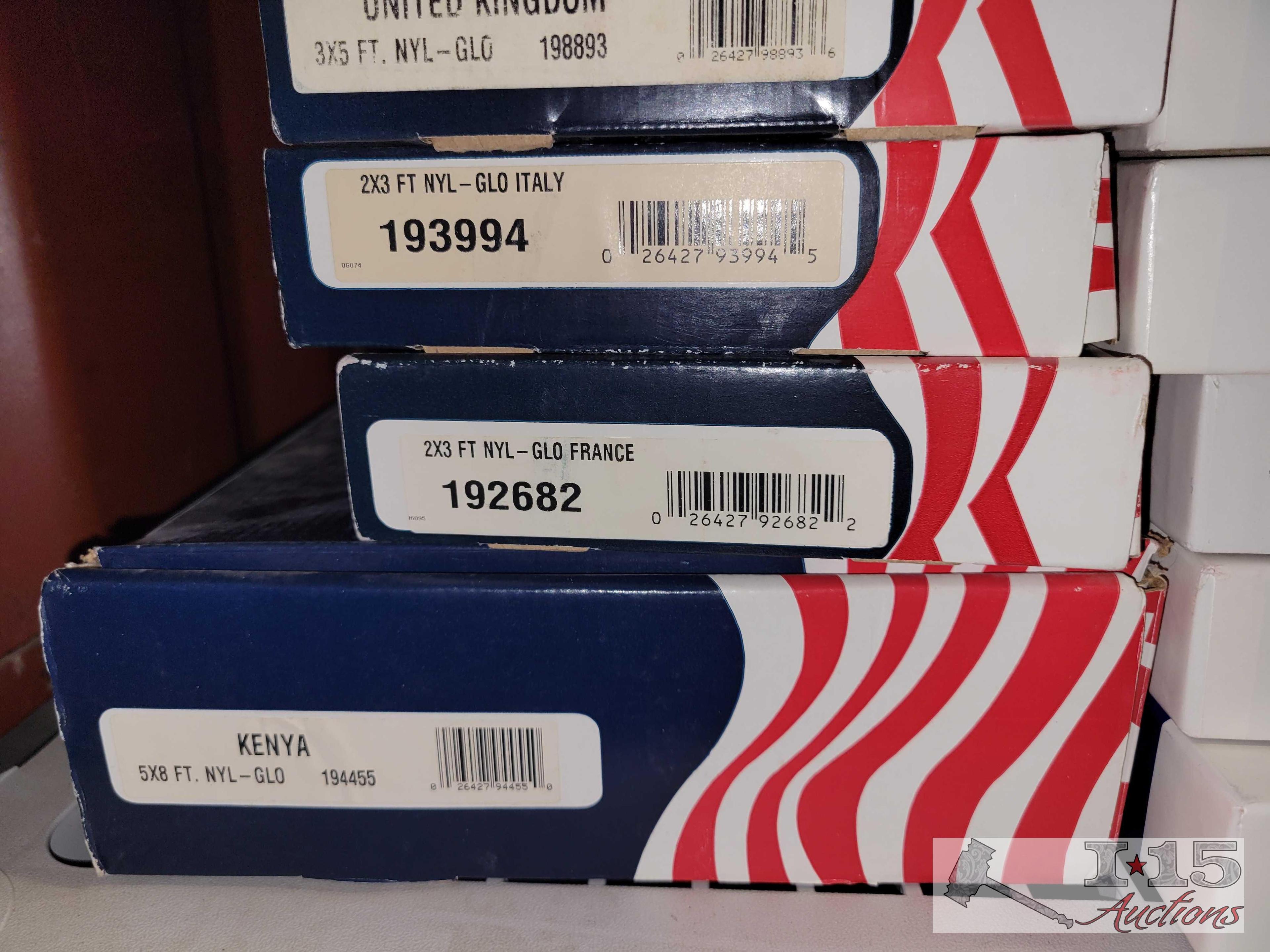 (21) Nylon Flags