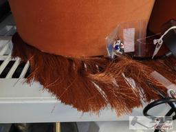 (2) TOV Atolla Brick Tassel Pendant