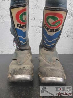 Alpine Star Tech 8 and Vintage Gaerne Riding Boots