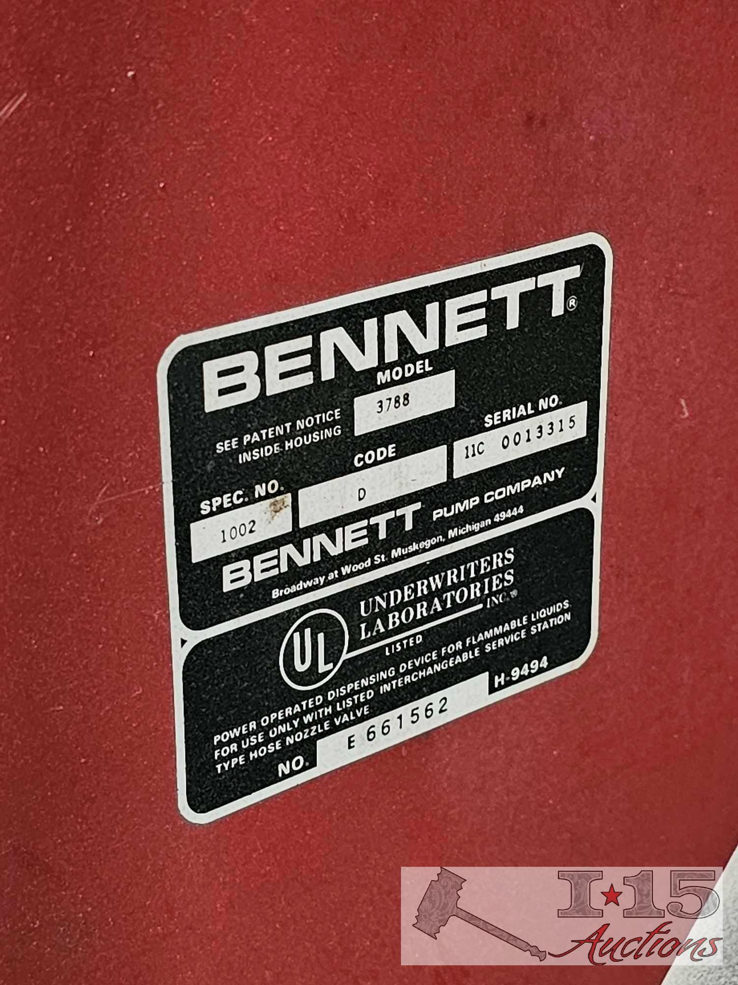 Atlantic Bennet Farm Gas Pump