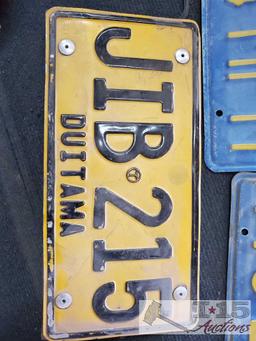 10 License Plates