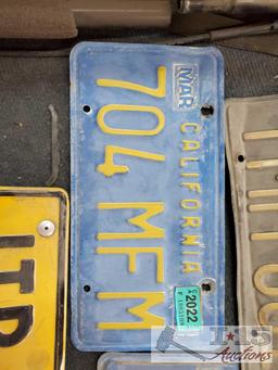 10 License Plates