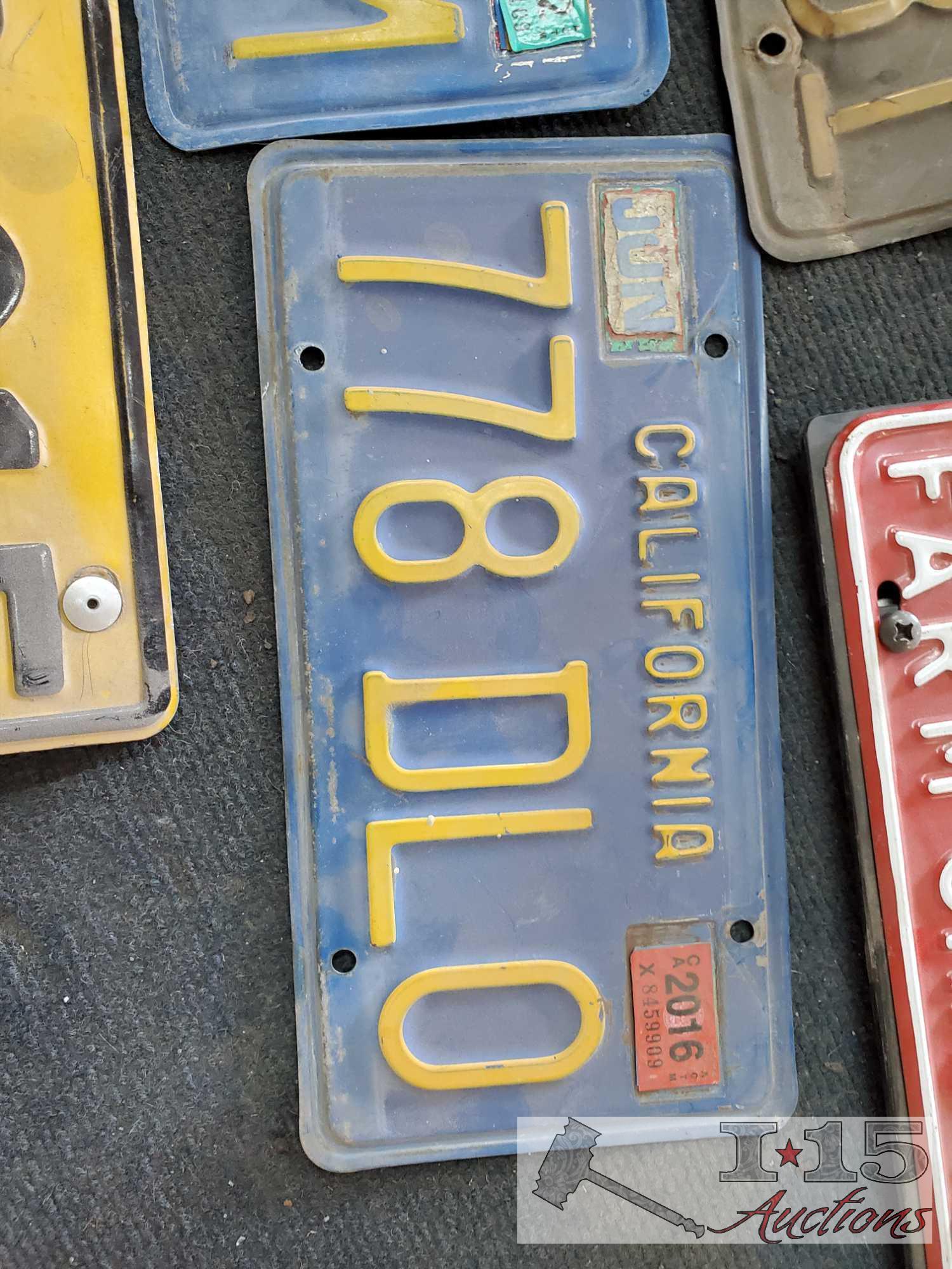 10 License Plates