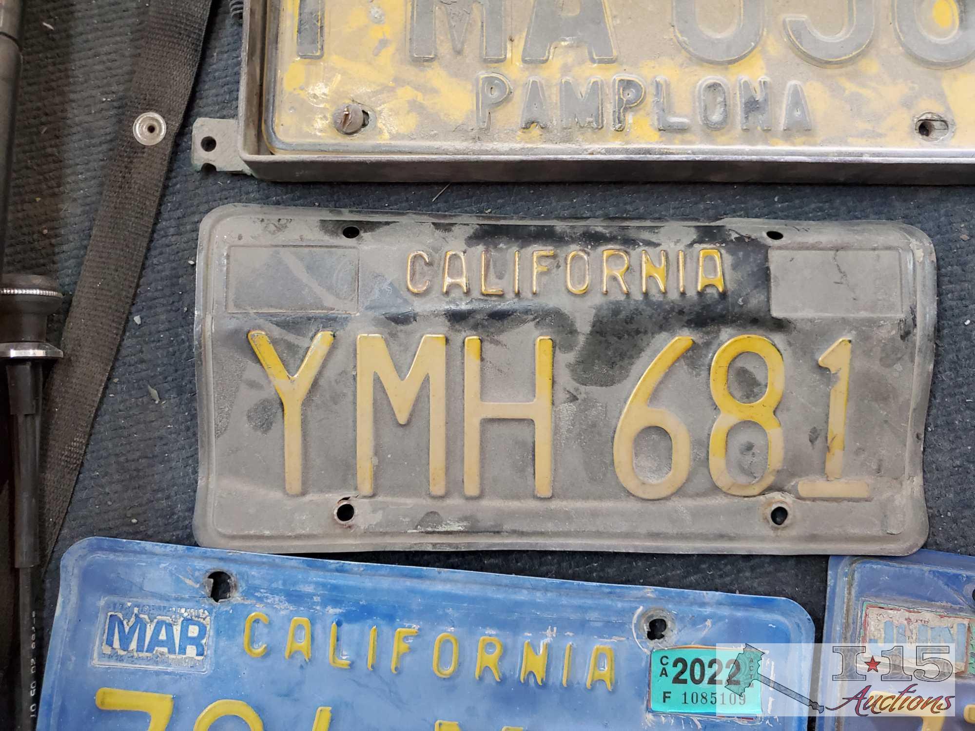 10 License Plates