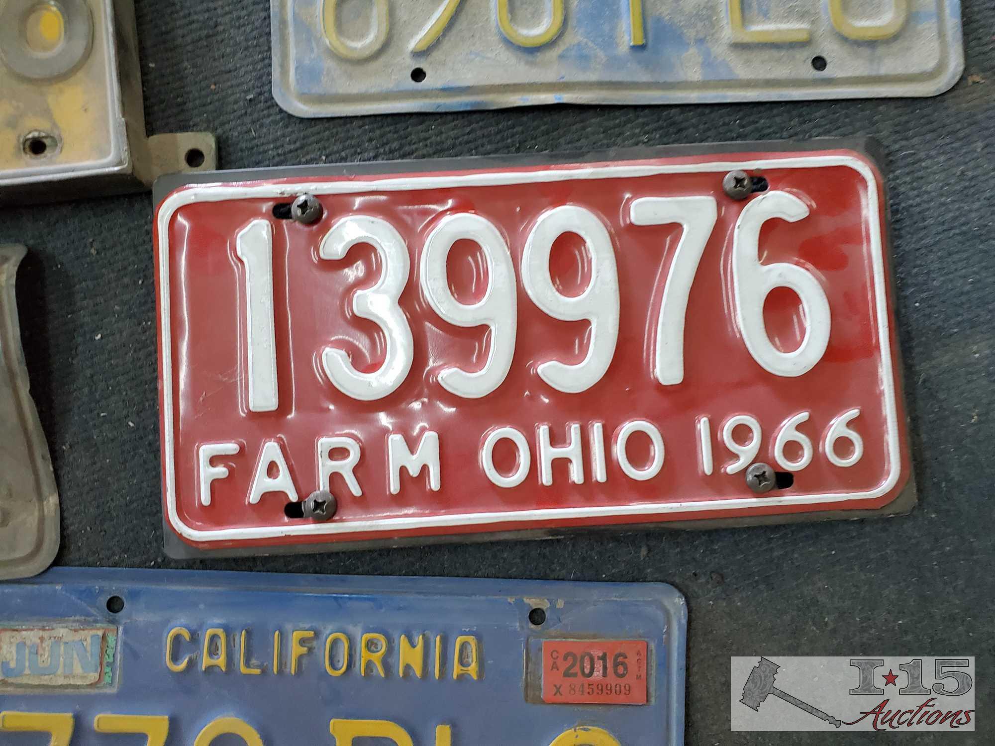 10 License Plates