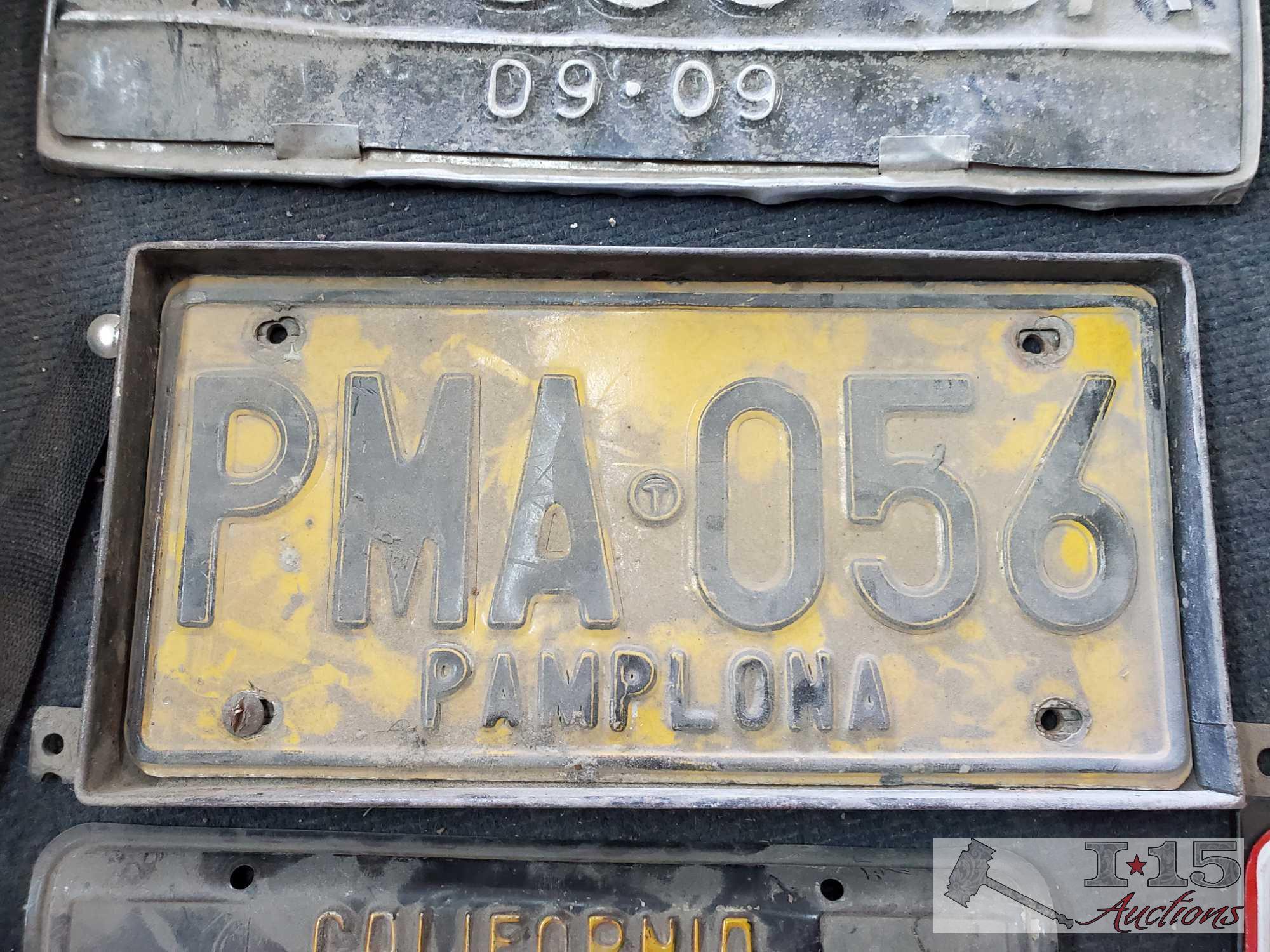 10 License Plates
