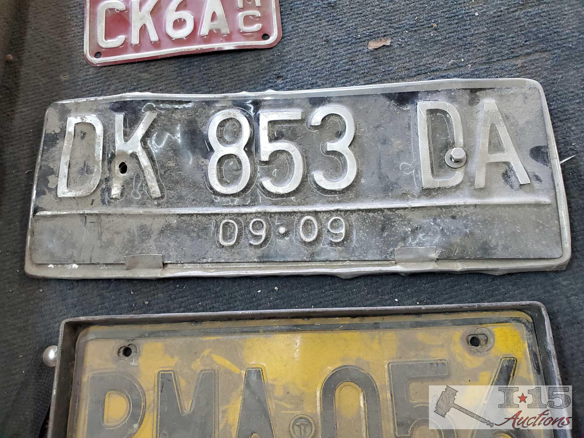 10 License Plates