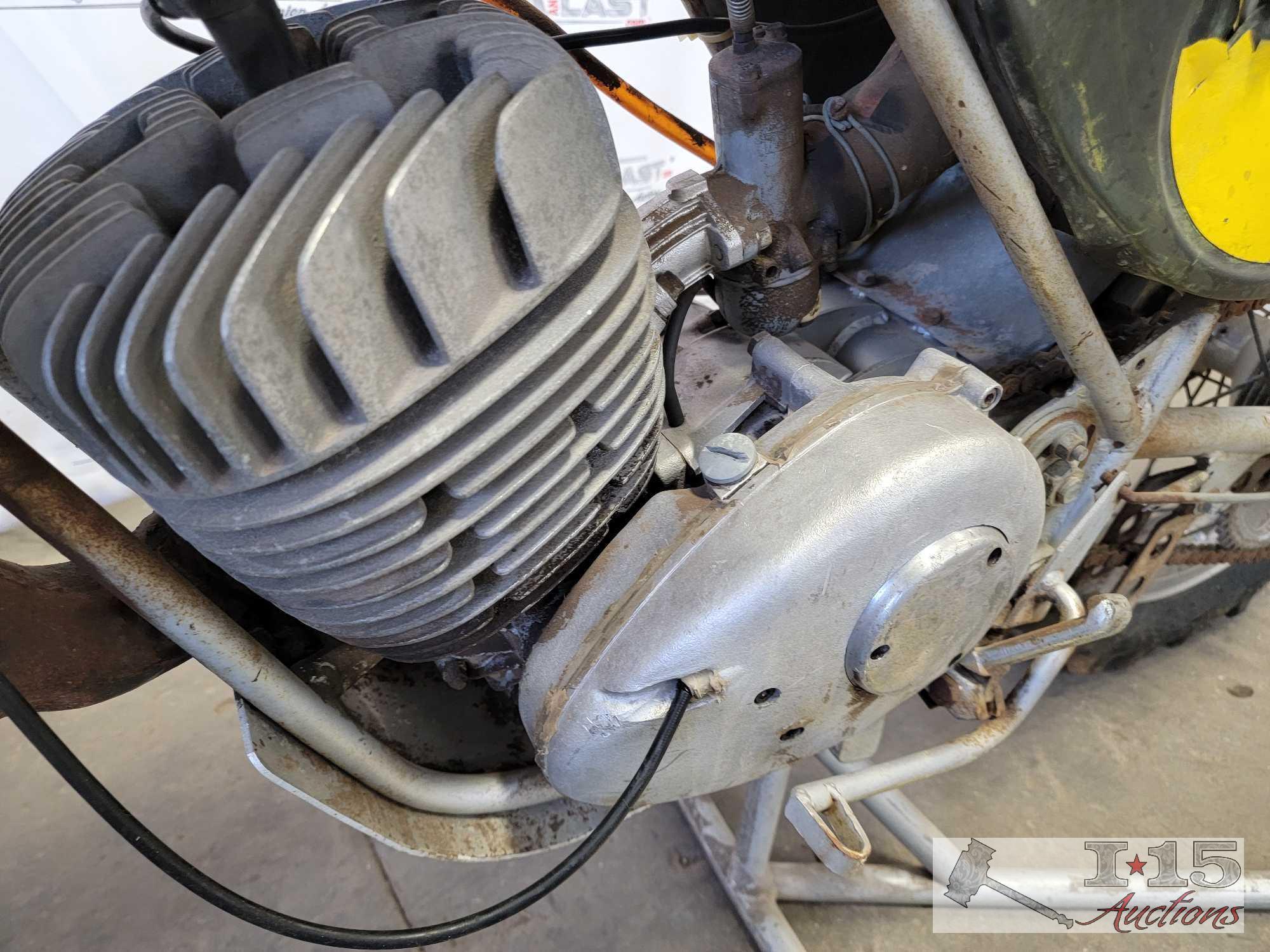 1971 AJS 250cc Stormer MX Competition Motorcycle