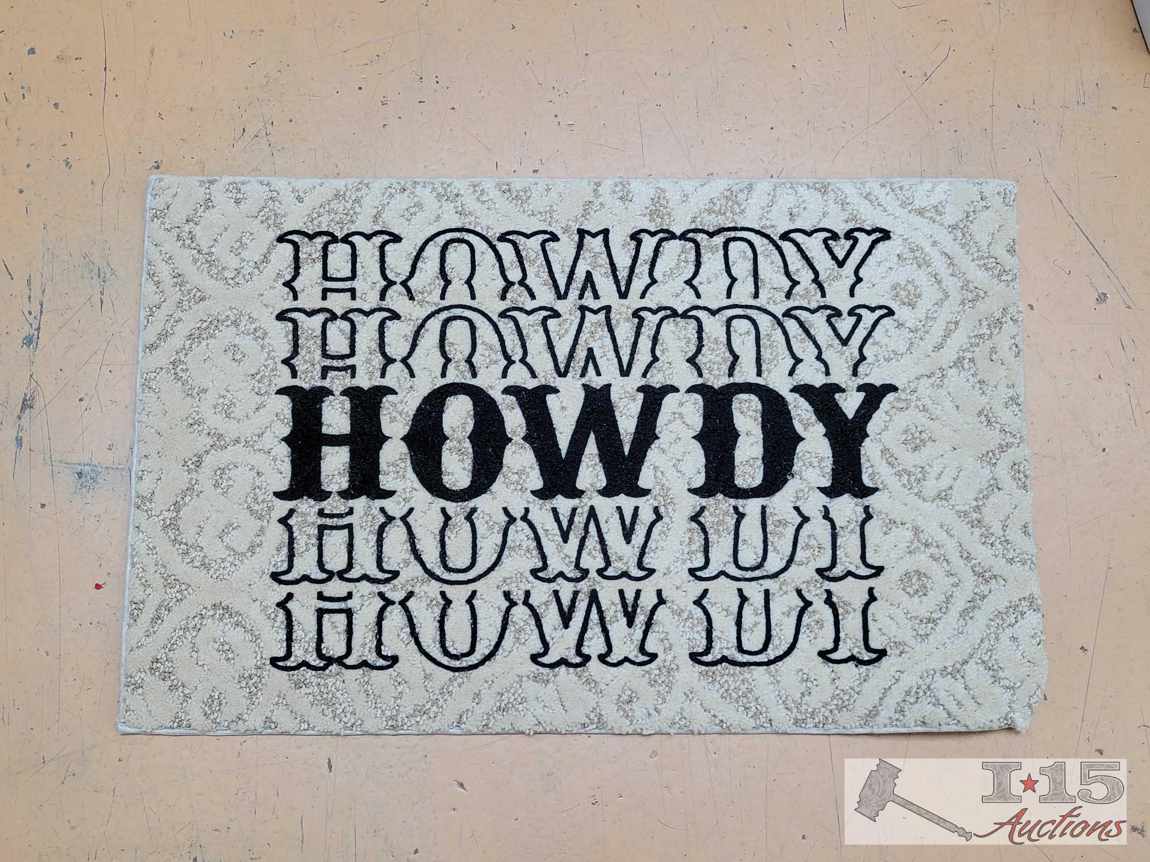 Howdy Doormat