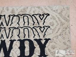 Howdy Doormat