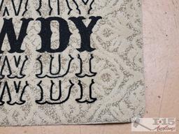 Howdy Doormat