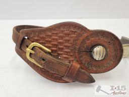 Spurs and Basket Weave Spur Straps