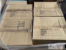 Pallet of Medical Gloves and Masks